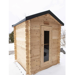 Oasislux Traditional Outdoor Cabin Sauna For 2-3 Persons