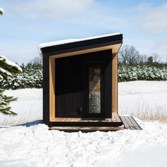 Oasislux Outdoor Traditional Sauna Up to 3 people with Porch