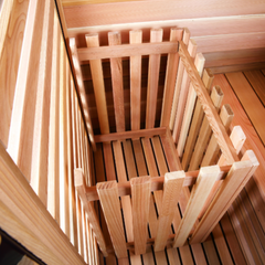 OasisLux Portable home use indoor sauna room wooden steam sauna room