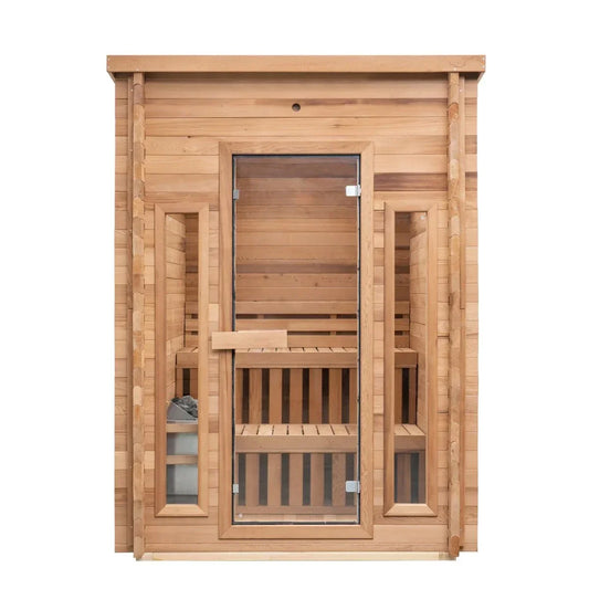 OasisLux Cabin Outdoor Sauna - 4 Person