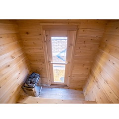 Oasislux Traditional Outdoor Cabin Sauna For 2-3 Persons