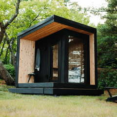 Oasislux Outdoor  Traditional Sauna Up to 3 people with Porch