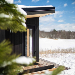 Oasislux Outdoor  Traditional Sauna Up to 3 people with Porch