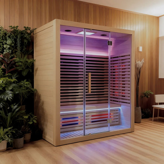 OasisLux 4 Person Full Spectrum Infrared Sauna