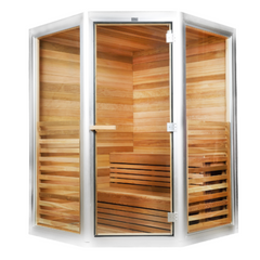 OasisLux Portable home use indoor sauna room wooden steam sauna room