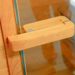 OasisLux Outdoor Traditional Steam Barrel Sauna - Enjoy the Authentic Sauna Experience